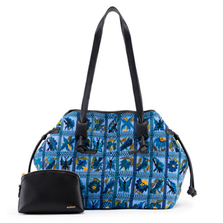 Tote Santiago negro Atitlan Oro D09
