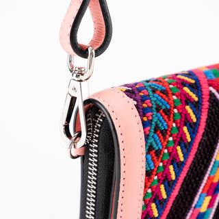 Amaranta Strap Rosado Chichicaste Plata D1