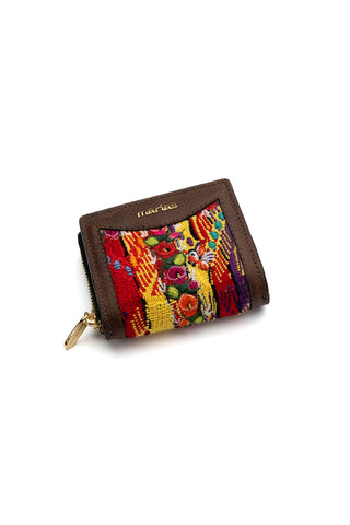 Card Holder Flore San Juan Sacatepequez Brown 1