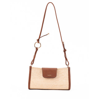 Clutch Petate Lara Brown Gold