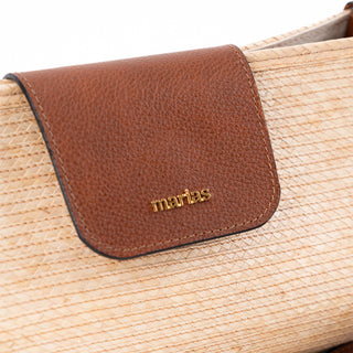 Clutch Petate Lara Brown Gold