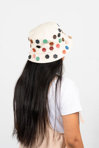 The Hibiscus Upcycled Bucket Hat 6
