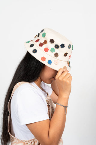The Hibiscus Upcycled Bucket Hat 8