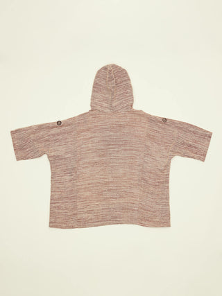 The Tacaná Hooded Shirt Heathered Rust 12