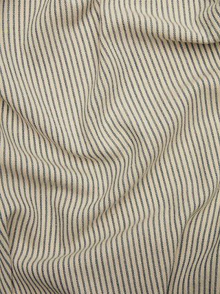 The Fuego Sleeved Shawl Striped Blue 13